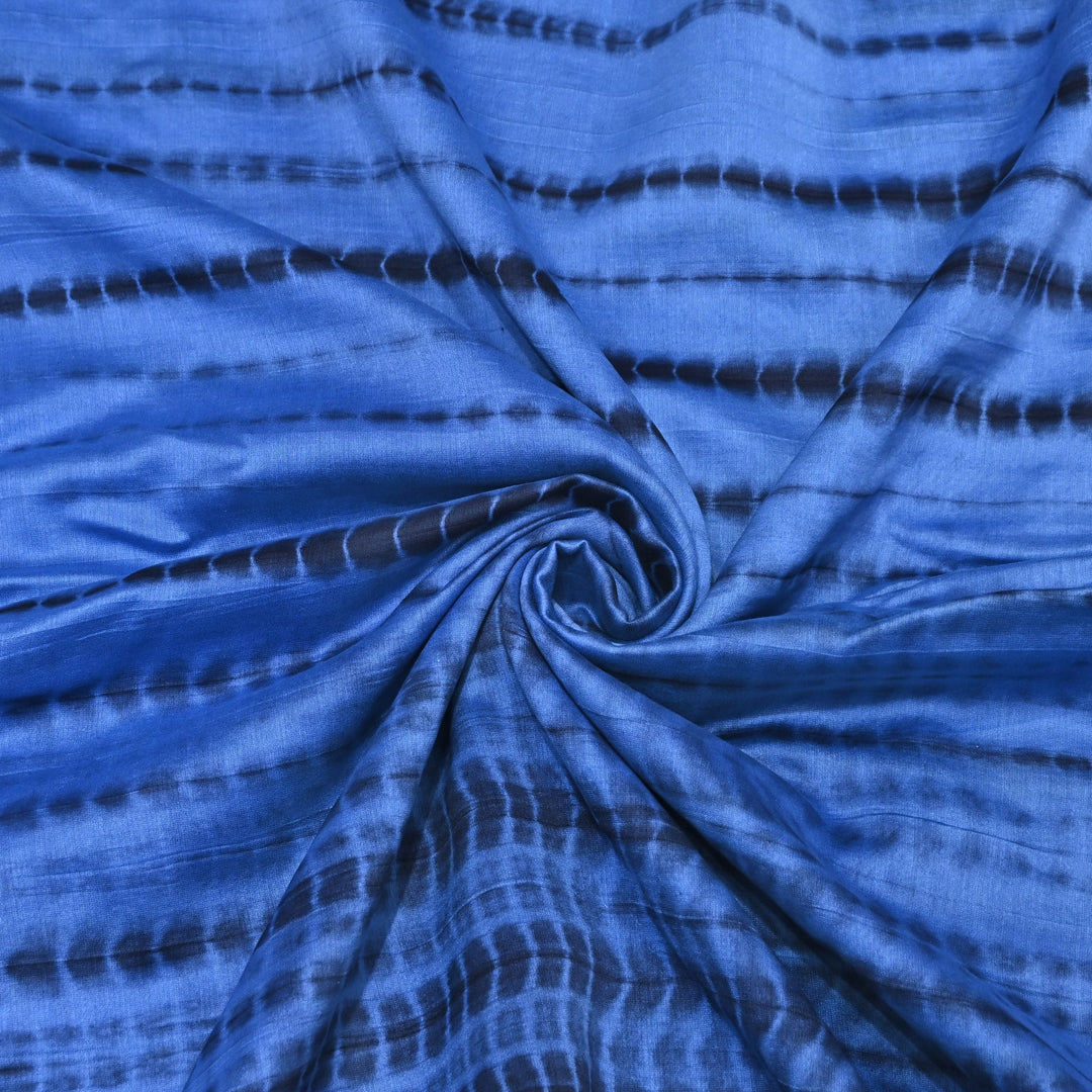 Silk Chanderi Tie & Dye Fabric 44" – Soft Lightweight Designer Fabric