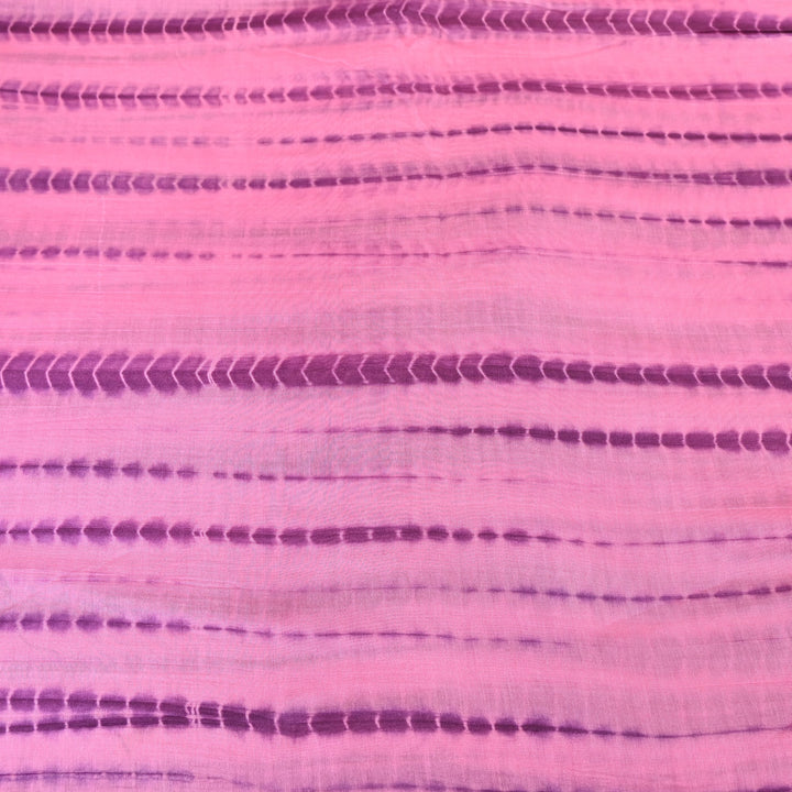 Silk Chanderi Tie & Dye Fabric 44" – Soft Lightweight Designer Fabric