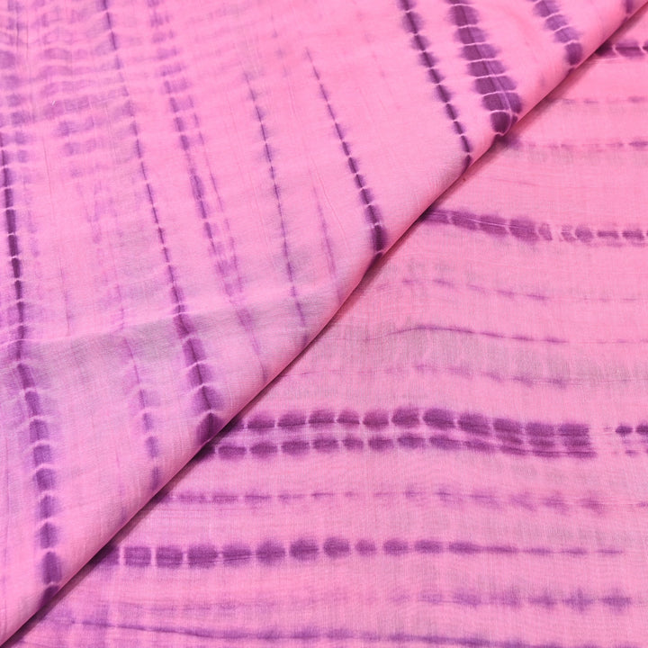 Silk Chanderi Tie & Dye Fabric 44" – Soft Lightweight Designer Fabric