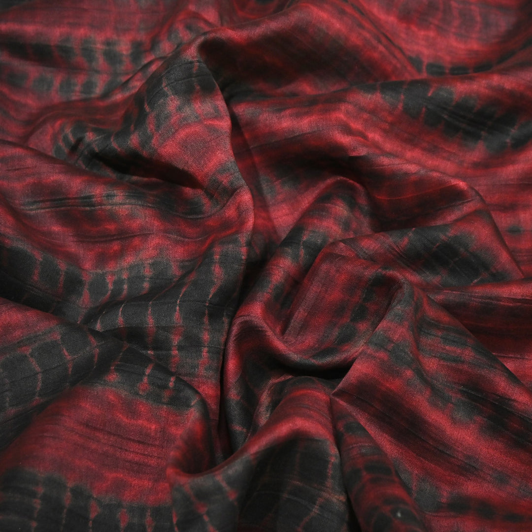 Silk Chanderi Tie & Dye Fabric 44" – Soft Lightweight Designer Fabric