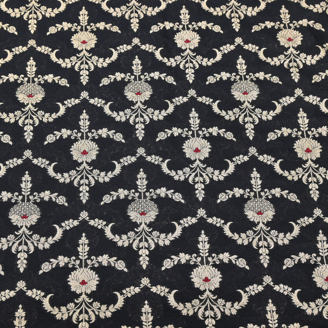 Premium Tanchui Meena Zari Brocade | Designer Fabric | HA0375-01