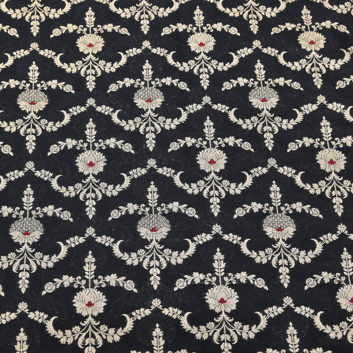 Premium Tanchui Meena Zari Brocade | Designer Fabric | HA0375-01
