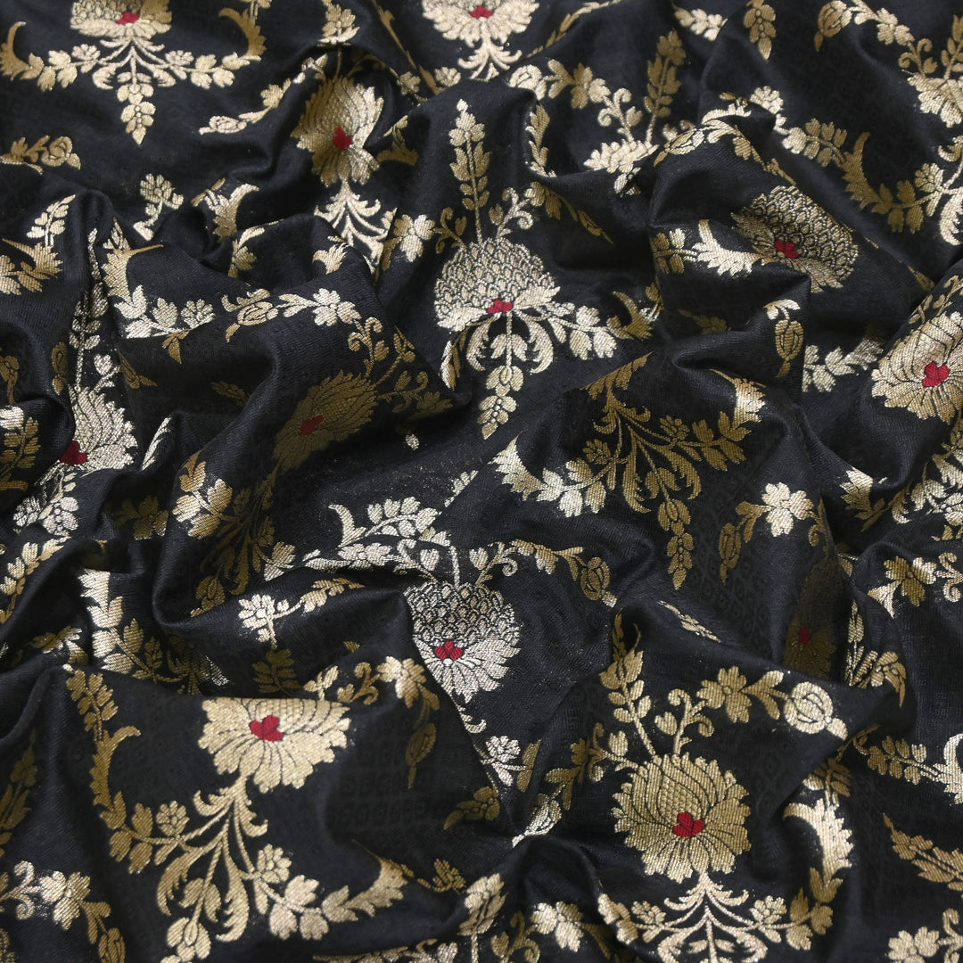Premium Tanchui Meena Zari Brocade | Designer Fabric | HA0375-01