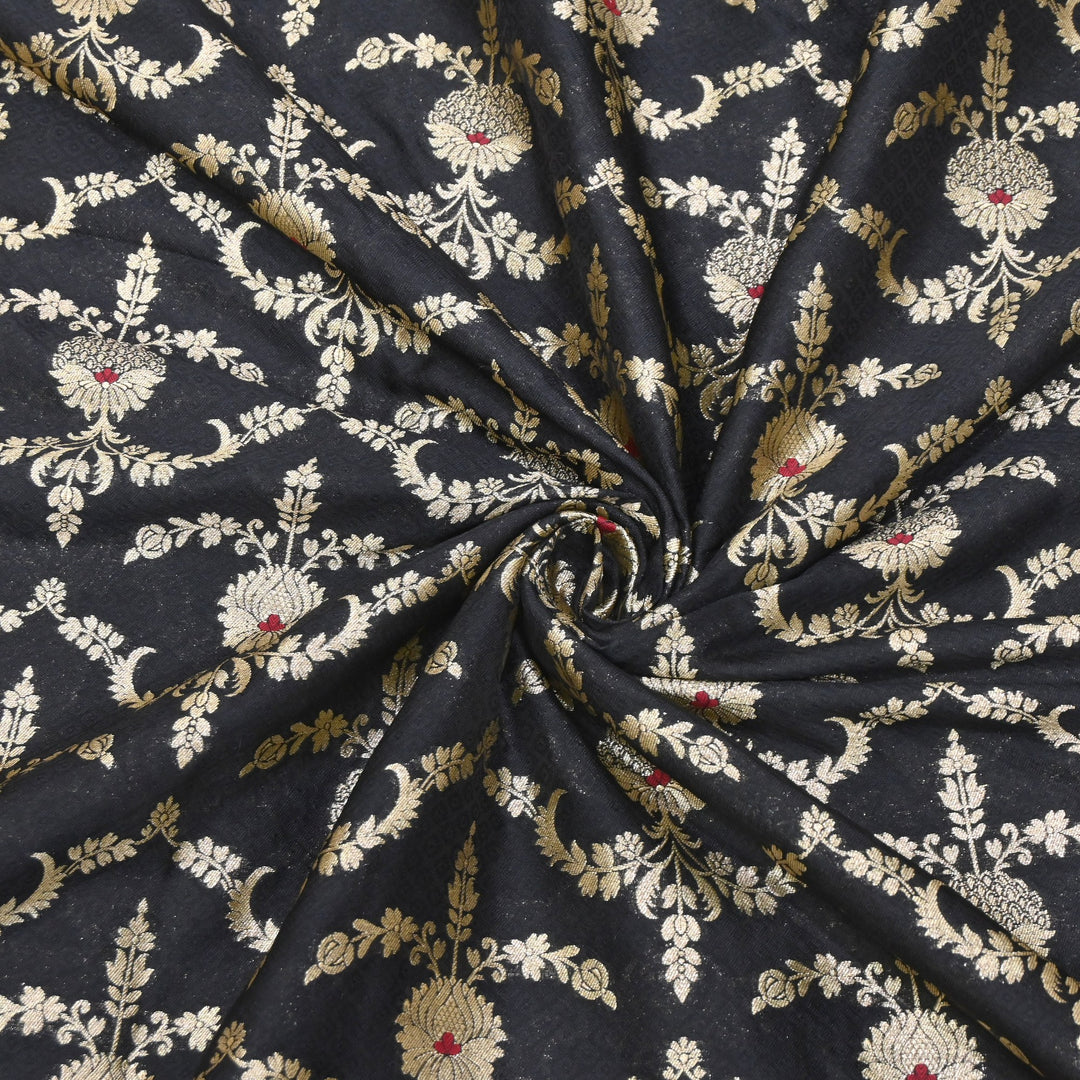Premium Tanchui Meena Zari Brocade | Designer Fabric | HA0375-01