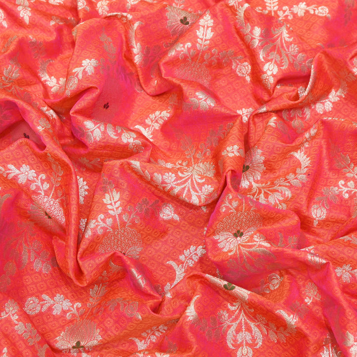 Premium Tanchui Meena Zari Brocade | Designer Fabric | HA0375-02