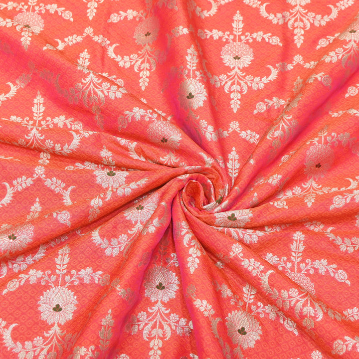 Premium Tanchui Meena Zari Brocade | Designer Fabric | HA0375-02