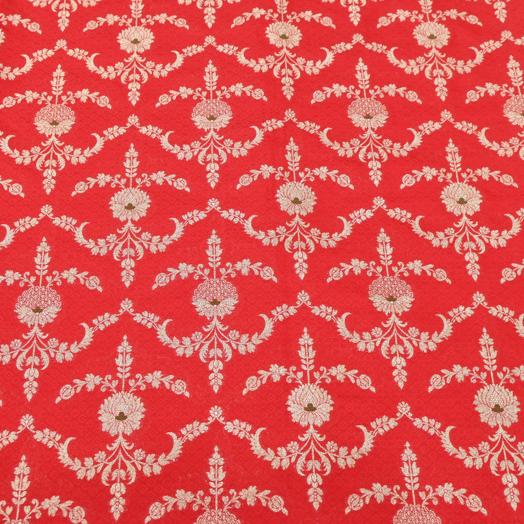 Premium Tanchui Meena Zari Brocade | Designer Fabric | HA0375-04