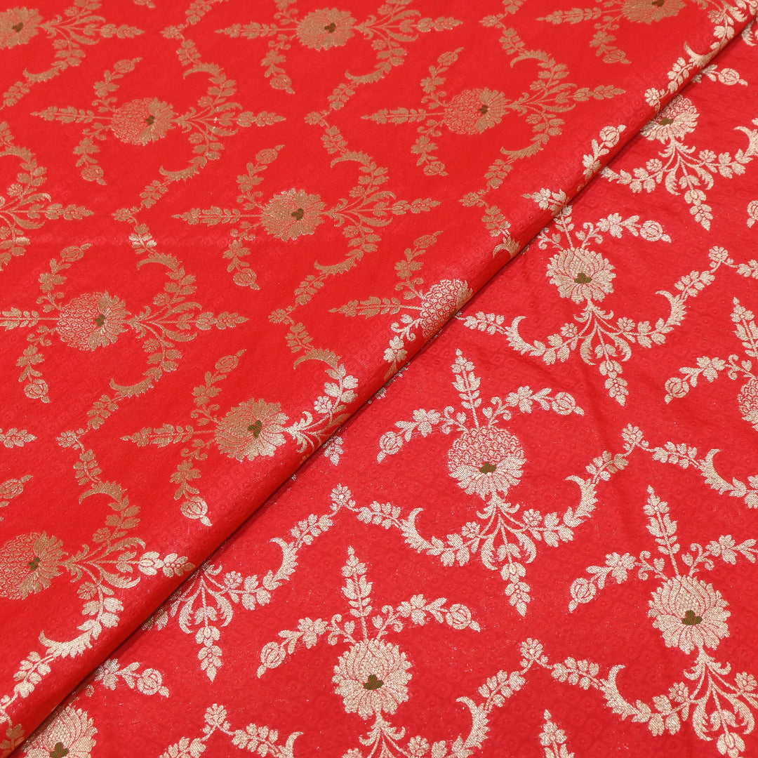 Premium Tanchui Meena Zari Brocade | Designer Fabric | HA0375-04