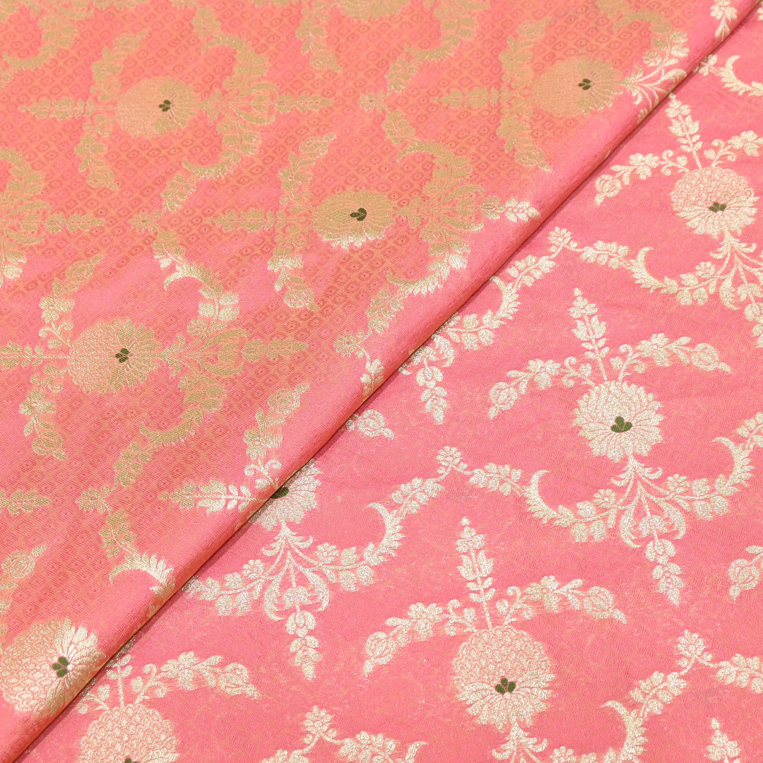 Premium Tanchui Meena Zari Brocade | Designer Fabric | HA0375-06