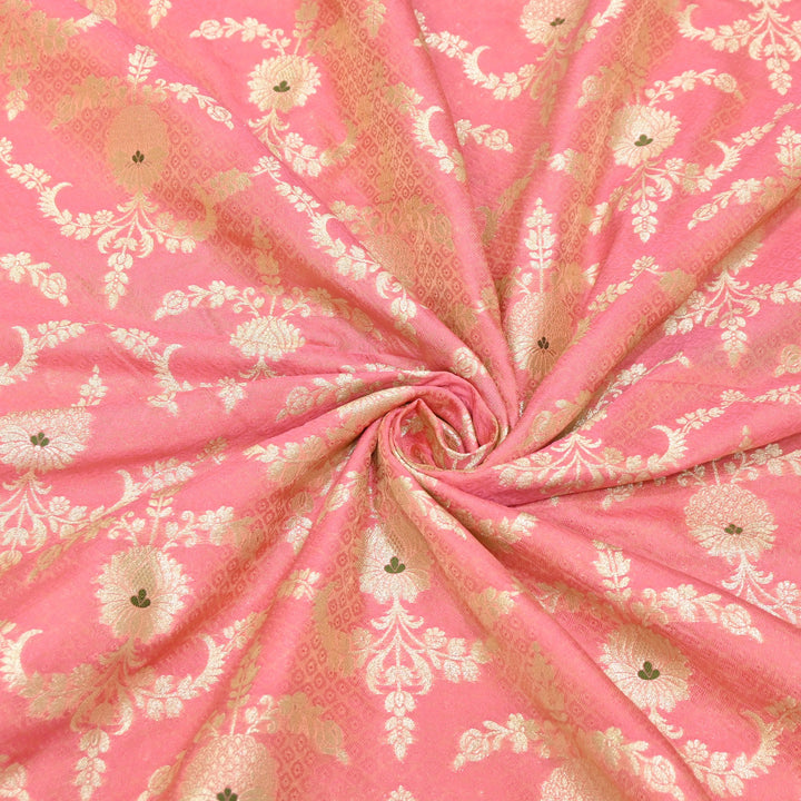 Premium Tanchui Meena Zari Brocade | Designer Fabric | HA0375-06