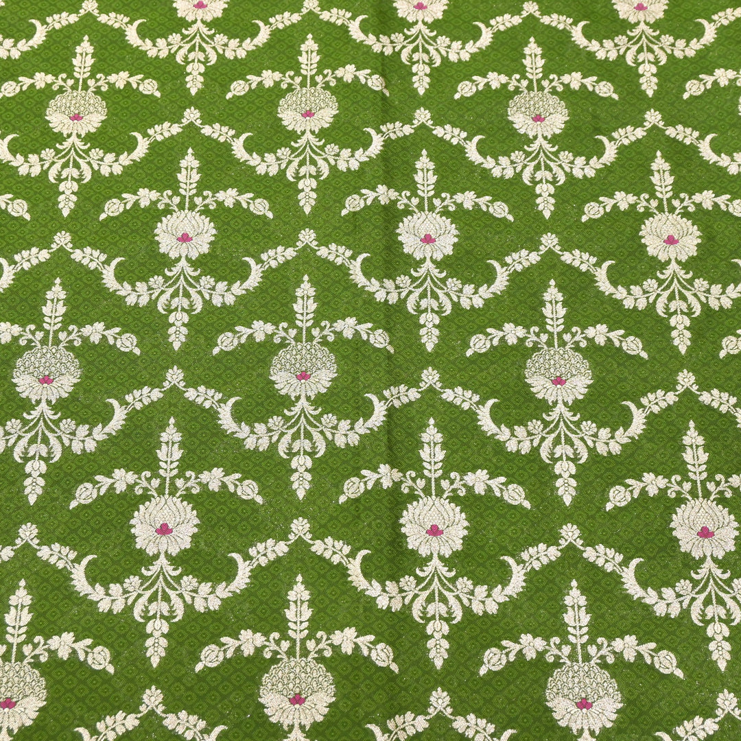 Premium Tanchui Meena Zari Brocade | Designer Fabric | HA0375-05
