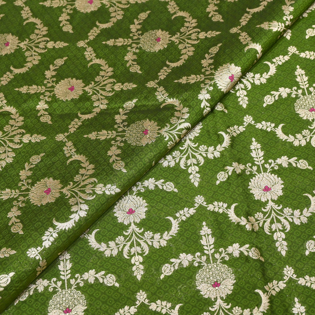 Premium Tanchui Meena Zari Brocade | Designer Fabric | HA0375-05