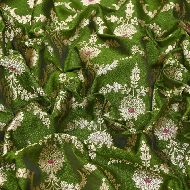Premium Tanchui Meena Zari Brocade | Designer Fabric | HA0375-05