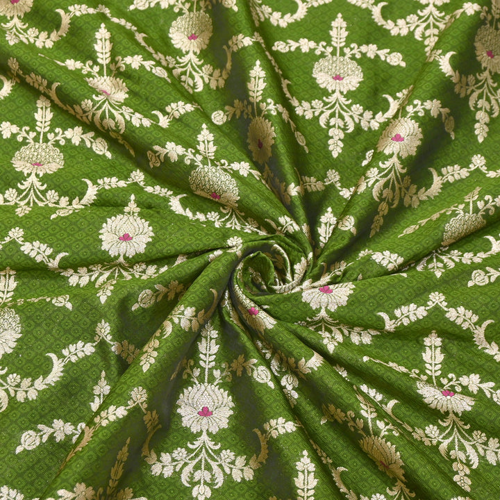 Premium Tanchui Meena Zari Brocade | Designer Fabric | HA0375-05
