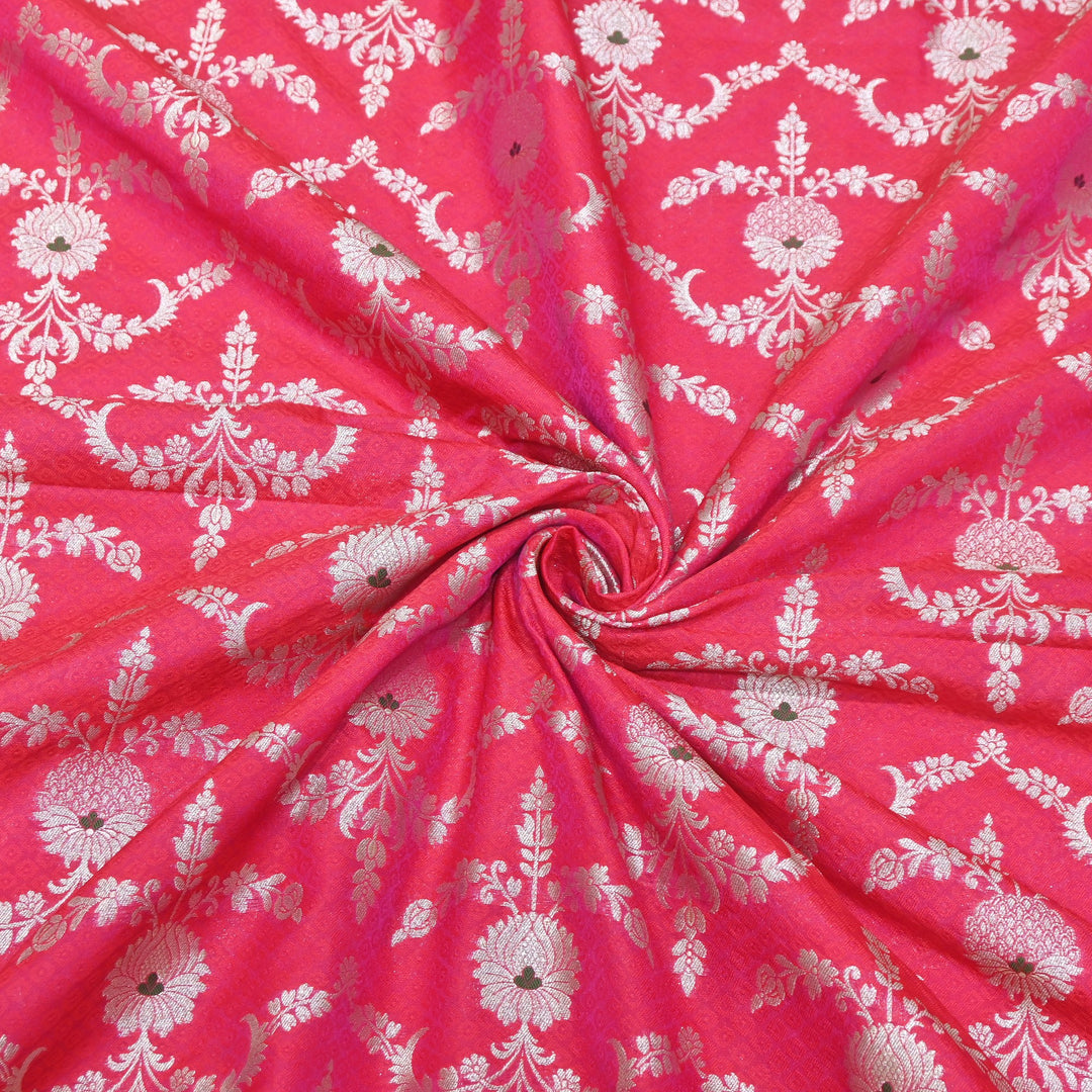 Premium Tanchui Meena Zari Brocade | Designer Fabric | HA0375-07