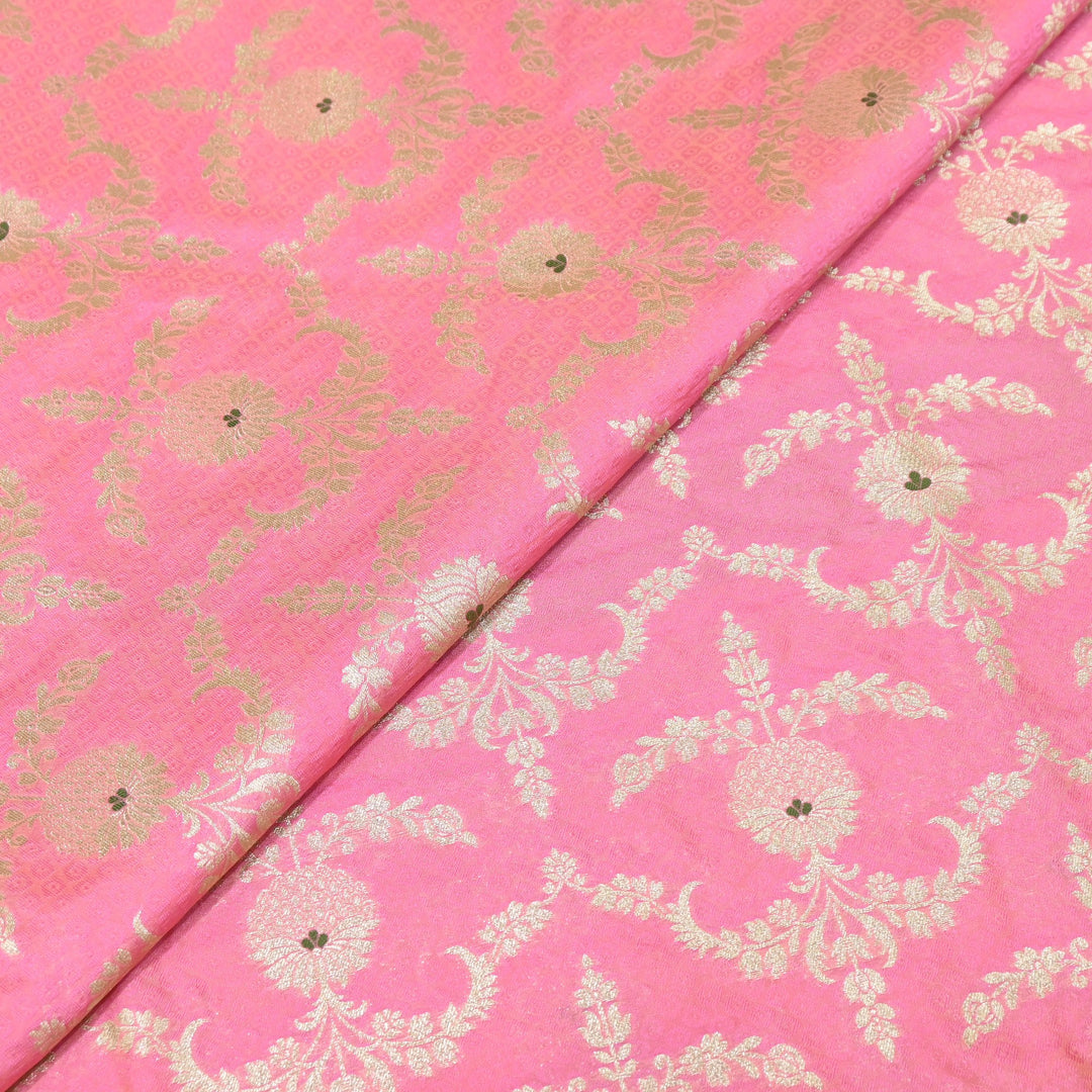 Premium Tanchui Meena Zari Brocade | Designer Fabric | HA0375-08