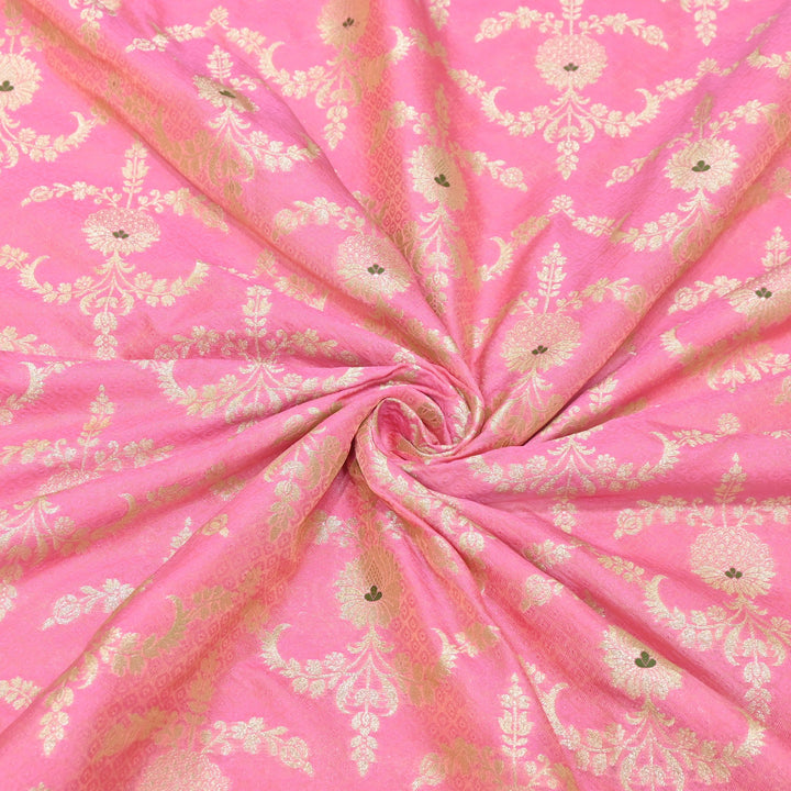 Premium Tanchui Meena Zari Brocade | Designer Fabric | HA0375-08