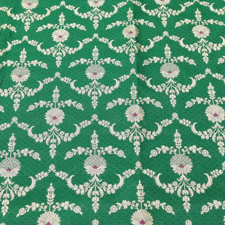 Premium Tanchui Meena Zari Brocade | Designer Fabric | HA0375-09