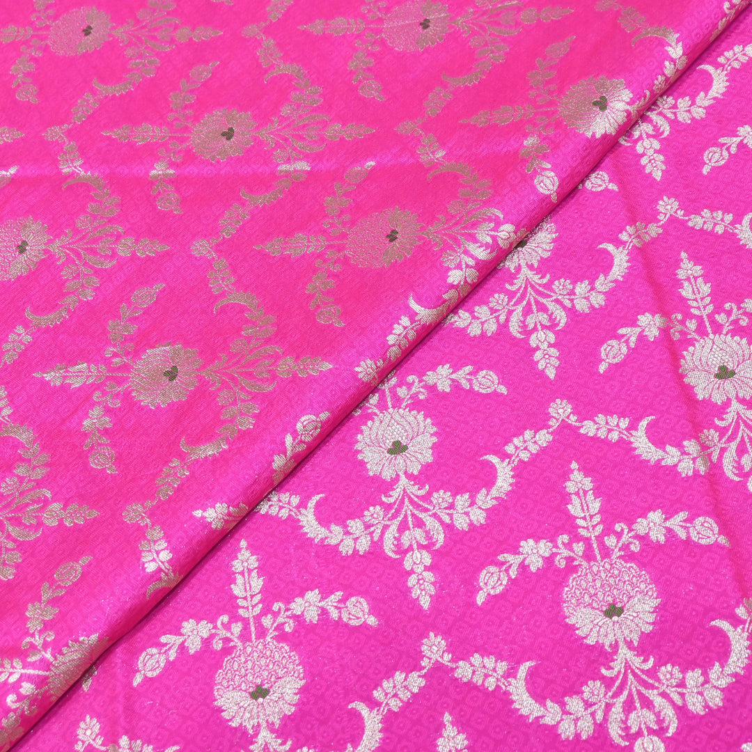 Premium Tanchui Meena Zari Brocade | Designer Fabric | HA0375-10