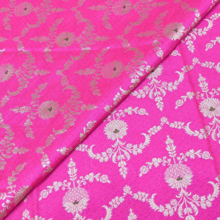 Premium Tanchui Meena Zari Brocade | Designer Fabric | HA0375-10