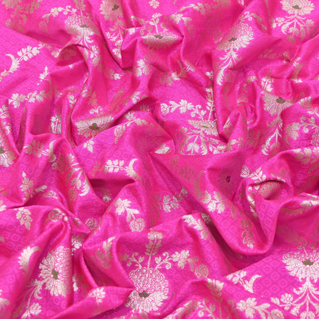 Premium Tanchui Meena Zari Brocade | Designer Fabric | HA0375-10