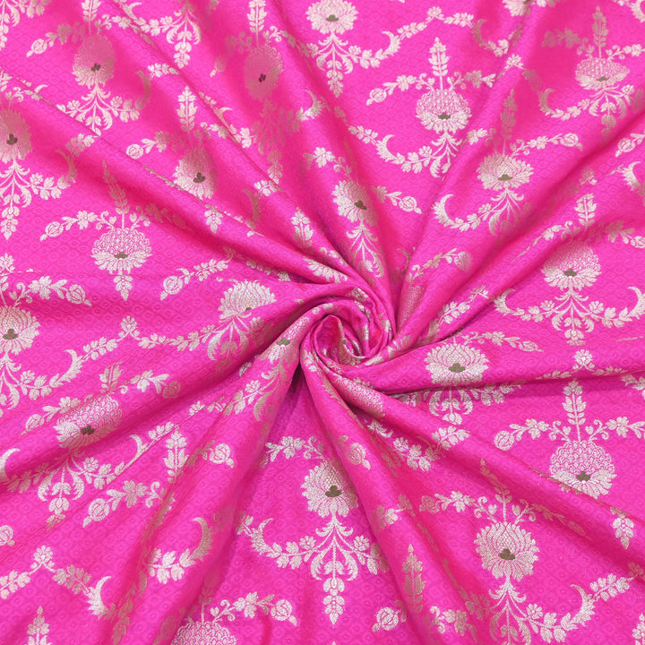 Premium Tanchui Meena Zari Brocade | Designer Fabric | HA0375-10