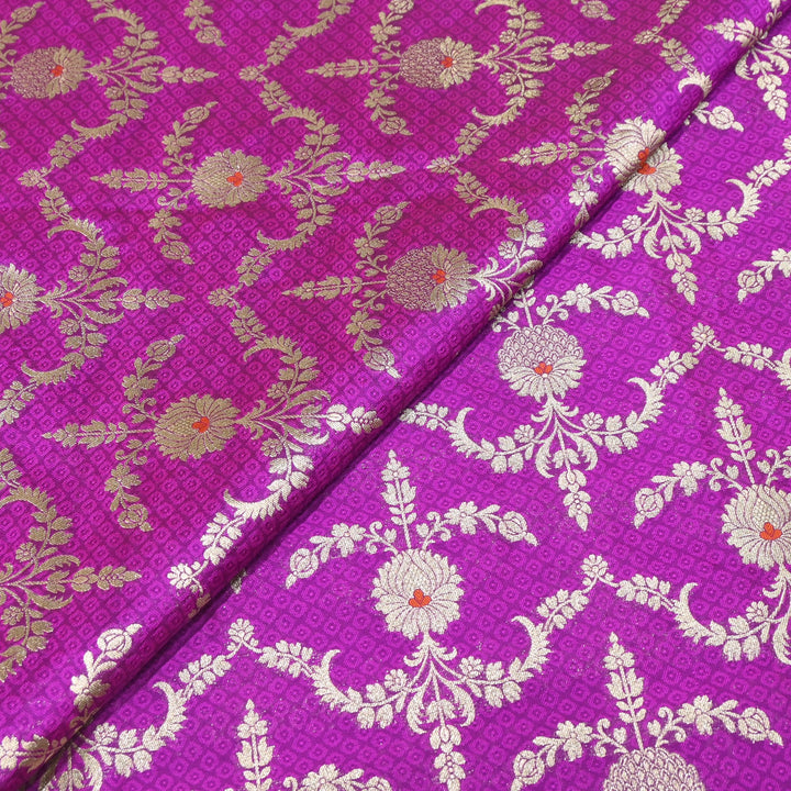 Premium Tanchui Meena Zari Brocade | Designer Fabric | HA0375-12