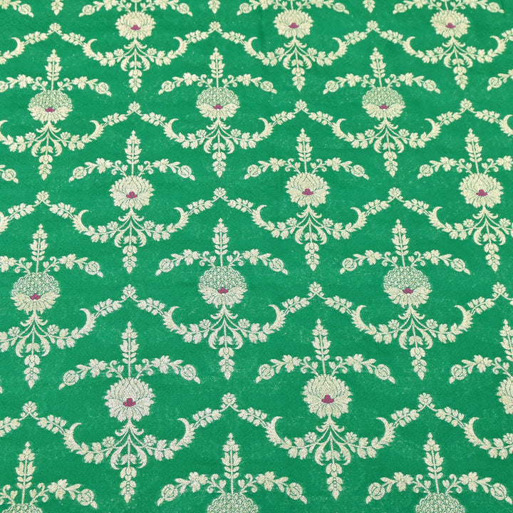 Premium Tanchui Meena Zari Brocade | Designer Fabric | HA0375-13