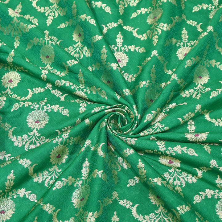 Premium Tanchui Meena Zari Brocade | Designer Fabric | HA0375-13