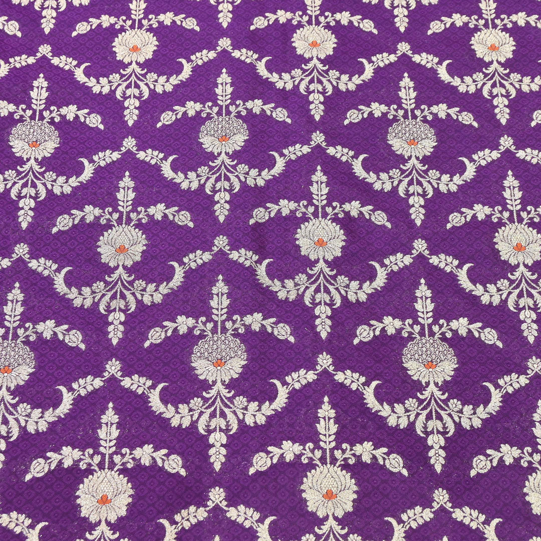 Premium Tanchui Meena Zari Brocade | Designer Fabric | HA0375-11