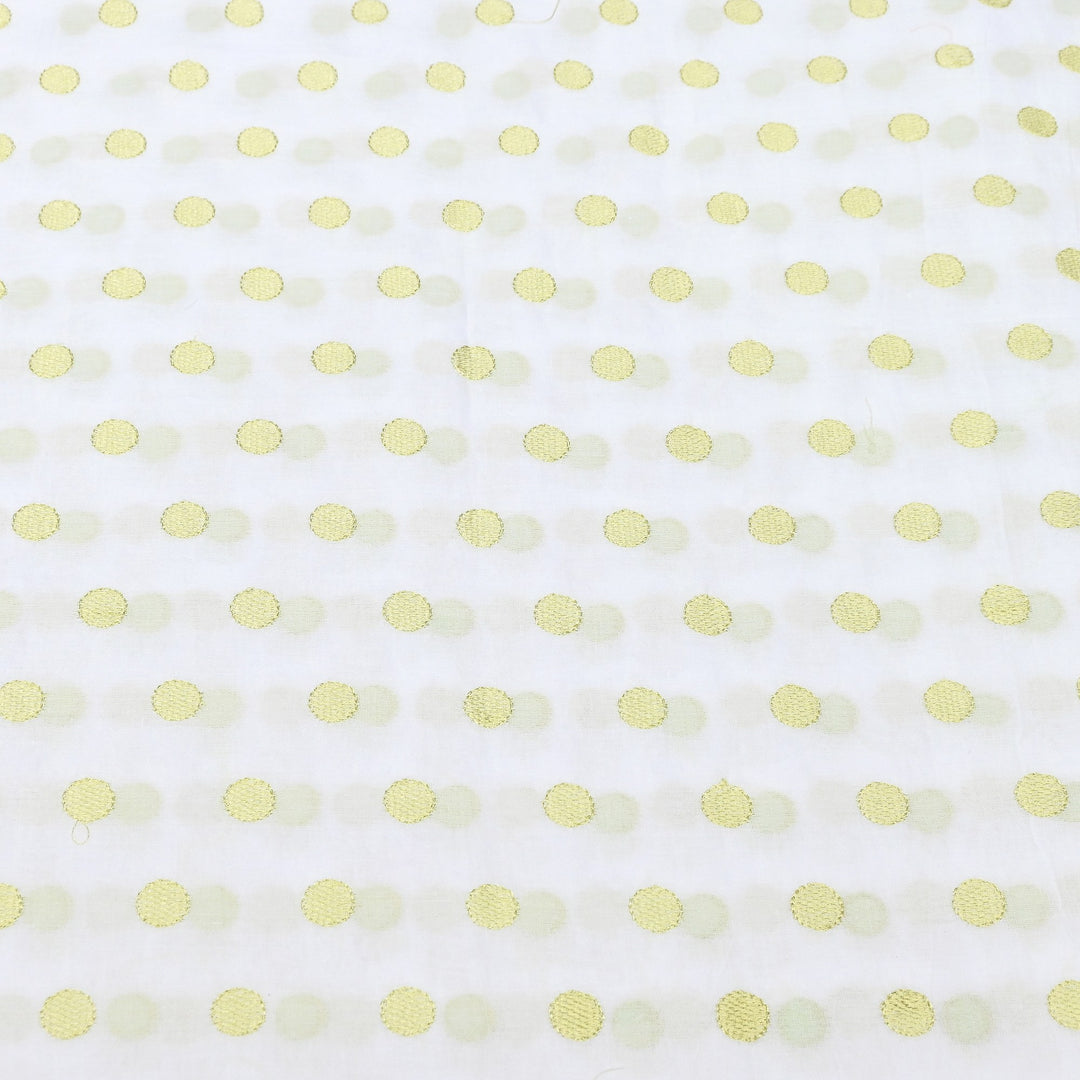 Mul Cotton Thread Embroidery Fabric – Designer Fabric- 0K1165-01