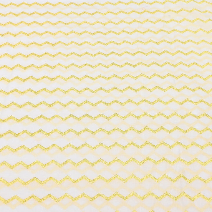 Mul Cotton Thread Embroidery Fabric – Designer Fabric- SN1169-01