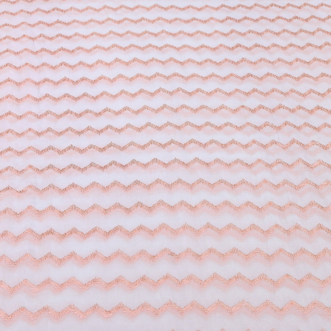 Mul Cotton Thread Embroidery Fabric – Designer Fabric- SN1169-03
