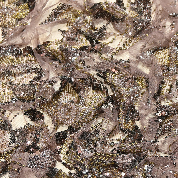 Premium Net Embroidery Fabric | Designer Net Fabric for Suits | 8852342 | 5