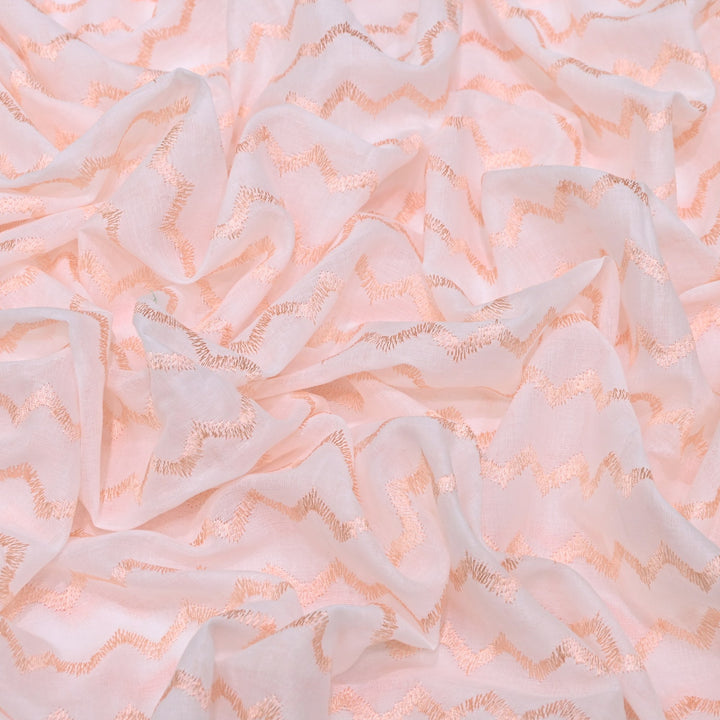 Mul Cotton Thread Embroidery Fabric – Designer Fabric- SN1169-03