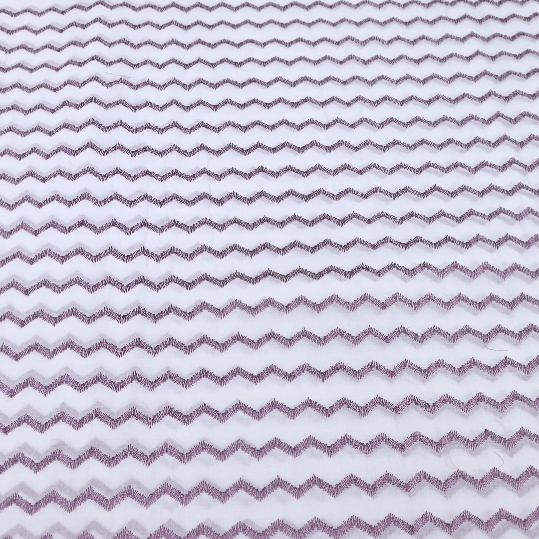 Mul Cotton Thread Embroidery Fabric – Designer Fabric- SN1169-05