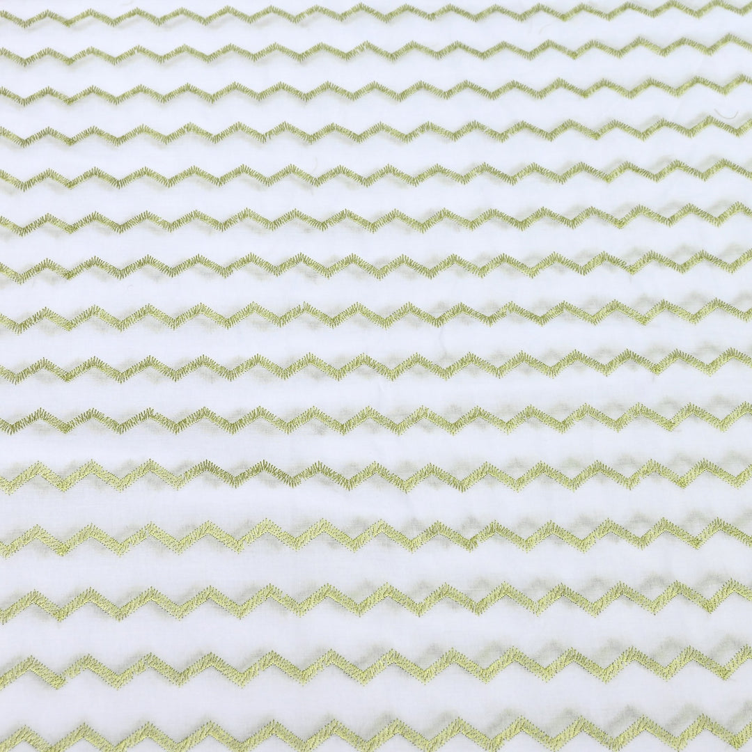 Mul Cotton Thread Embroidery Fabric – Designer Fabric- SN1169-02