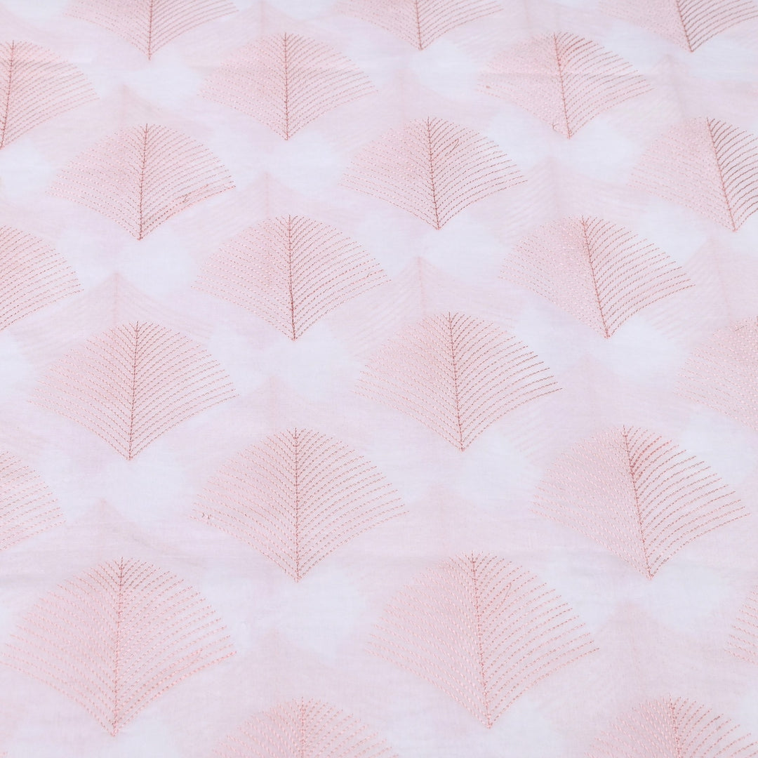 Mul Cotton Thread Embroidery Fabric – Designer Fabric- SN1166-01