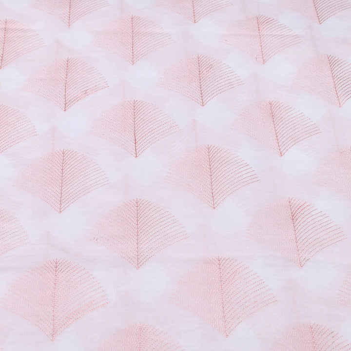 Mul Cotton Thread Embroidery Fabric – Designer Fabric- SN1166-01