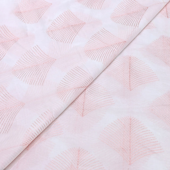 Mul Cotton Thread Embroidery Fabric – Designer Fabric- SN1166-01