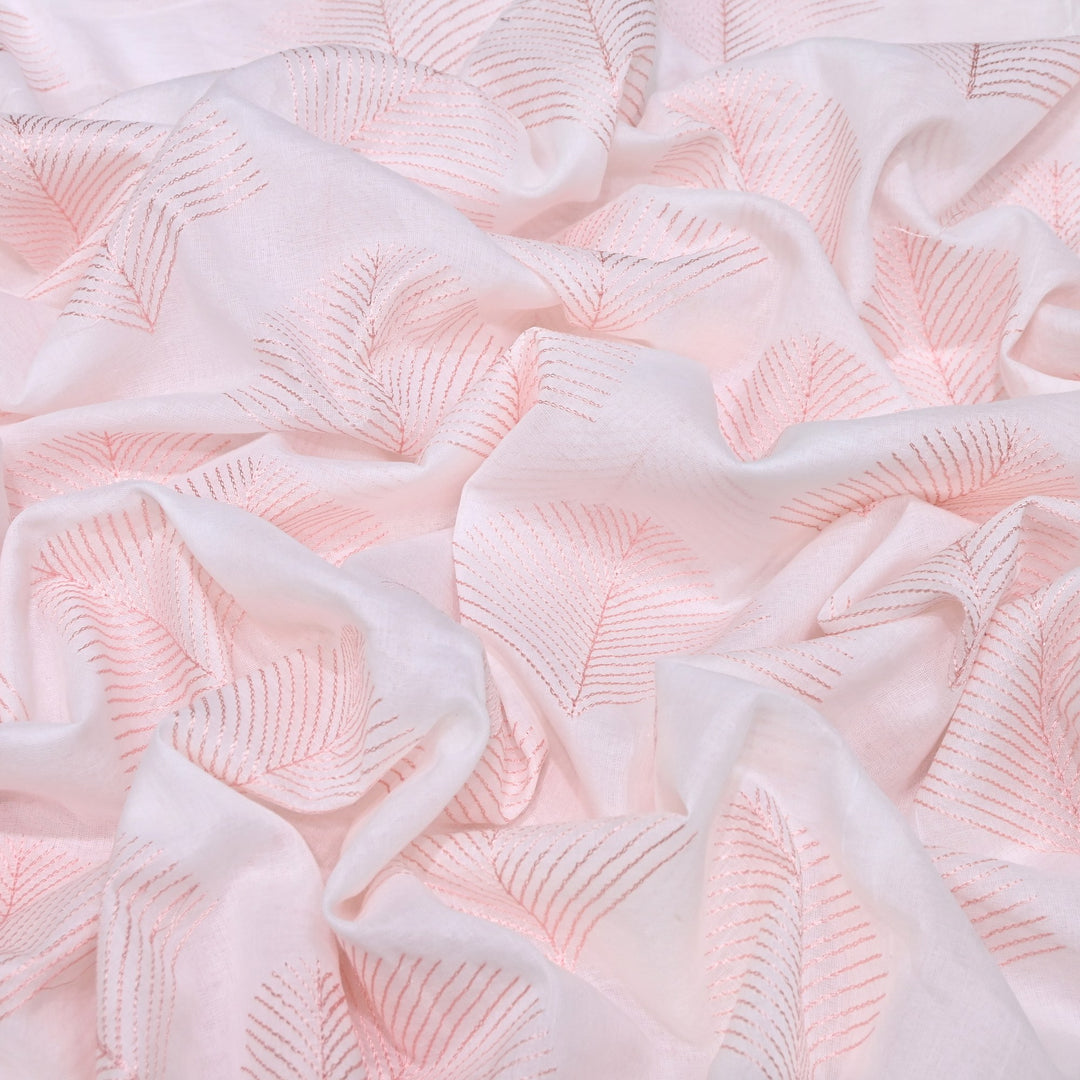 Mul Cotton Thread Embroidery Fabric – Designer Fabric- SN1166-01