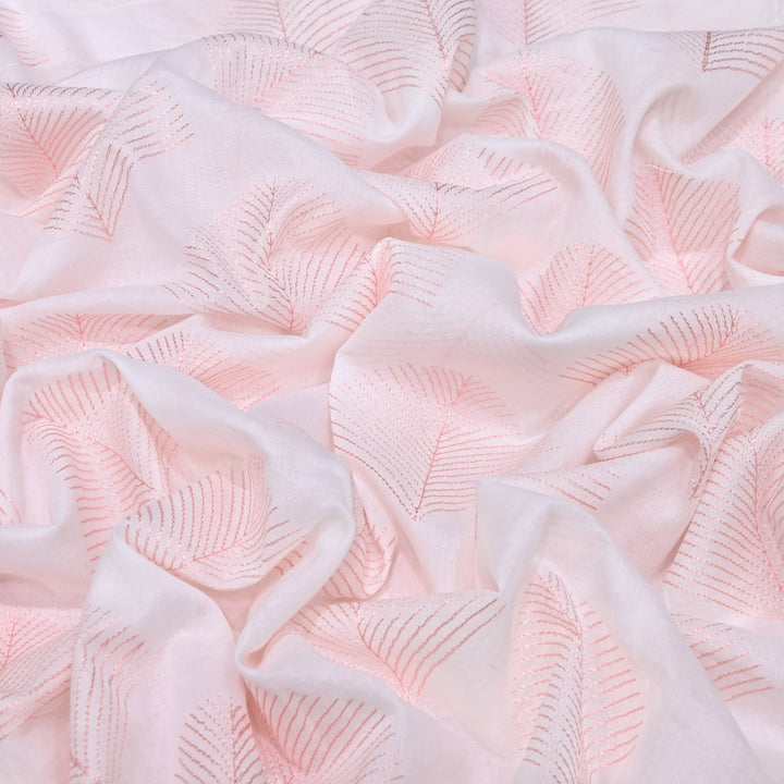 Mul Cotton Thread Embroidery Fabric – Designer Fabric- SN1166-01