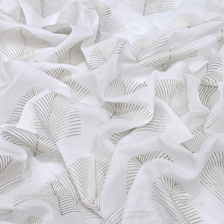 Mul Cotton Thread Embroidery Fabric – Designer Fabric- SN1166-02
