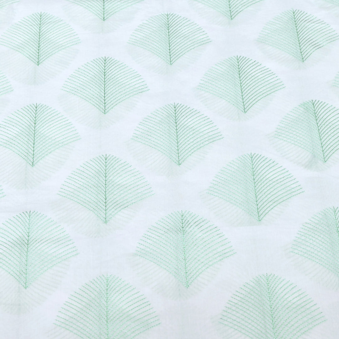 Mul Cotton Thread Embroidery Fabric – Designer Fabric- SN1166-03