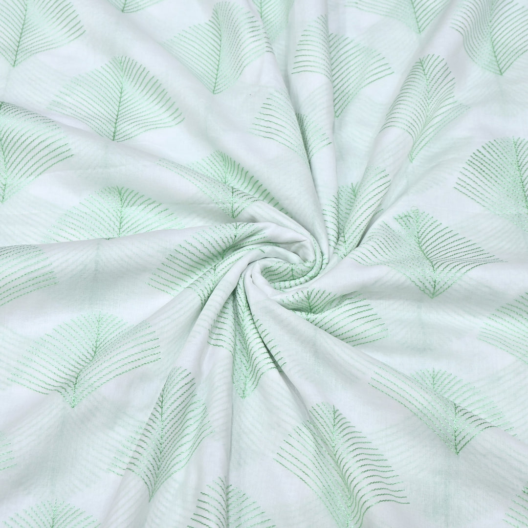 Mul Cotton Thread Embroidery Fabric – Designer Fabric- SN1166-03