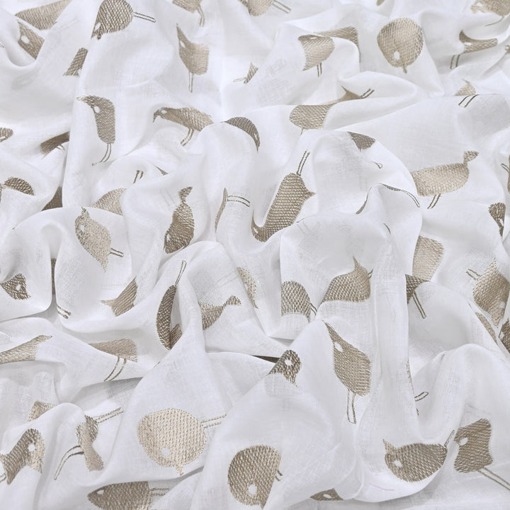 Mul Cotton Thread Embroidery Fabric – Designer Fabric- SN1167-04