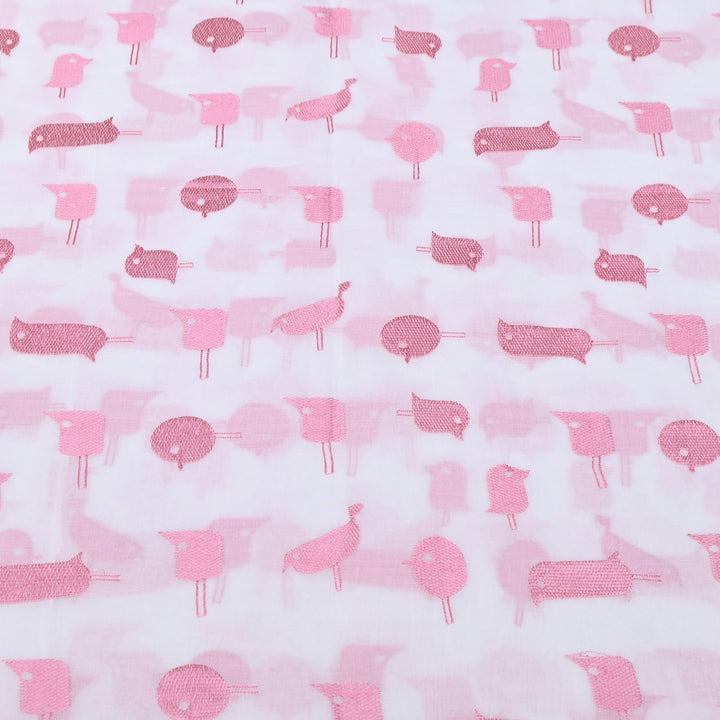 Mul Cotton Thread Embroidery Fabric – Designer Fabric- SN1167-03