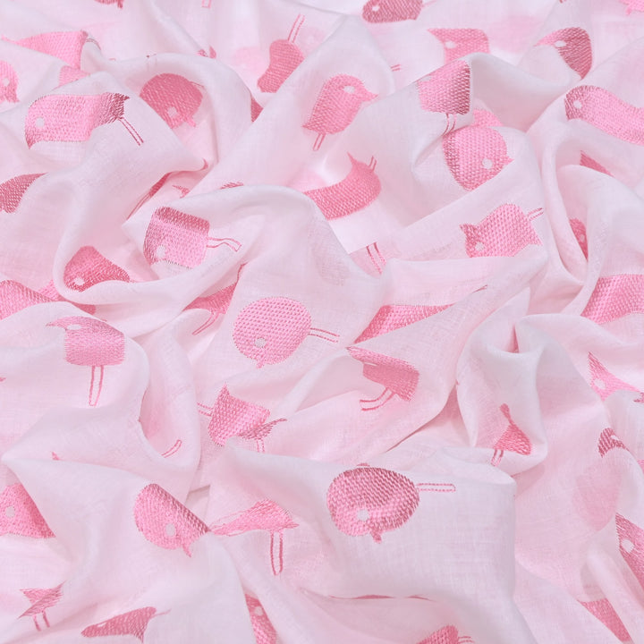 Mul Cotton Thread Embroidery Fabric – Designer Fabric- SN1167-03