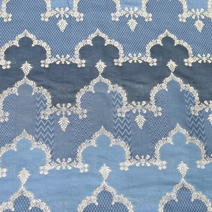 Handloom Katan Alfi Brocade Fabric 44" | Luxury Traditional Designer Fabric | RFC101-02