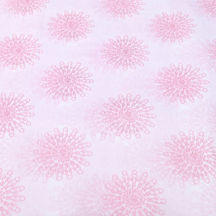 Mul Cotton Thread Embroidery Fabric – Designer Fabric- SN1165-02